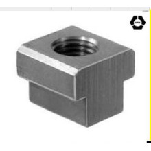 Tuercas de ranura en T de acero inoxidable DIN508